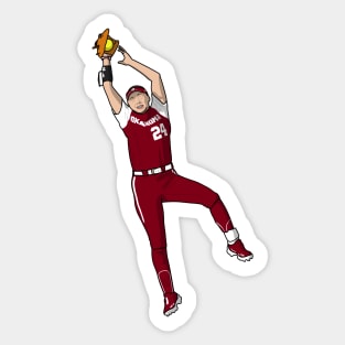 The catch jayda Sticker